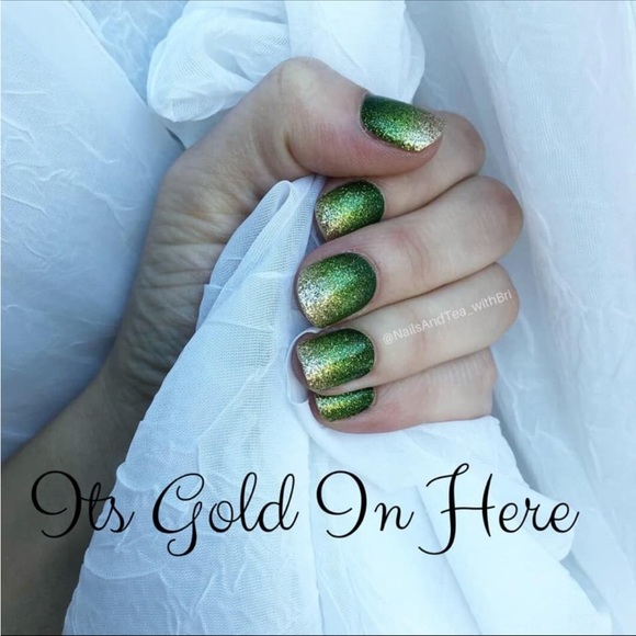 Color Street Other - *Rare HTF* Color Street: It’s Gold in Here | St. Patrick’s Day Green Glitter